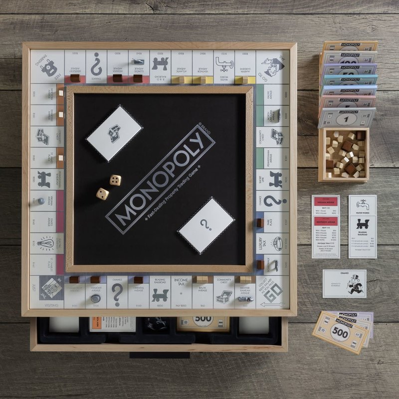 WS Games Monopoly Luxe Maple