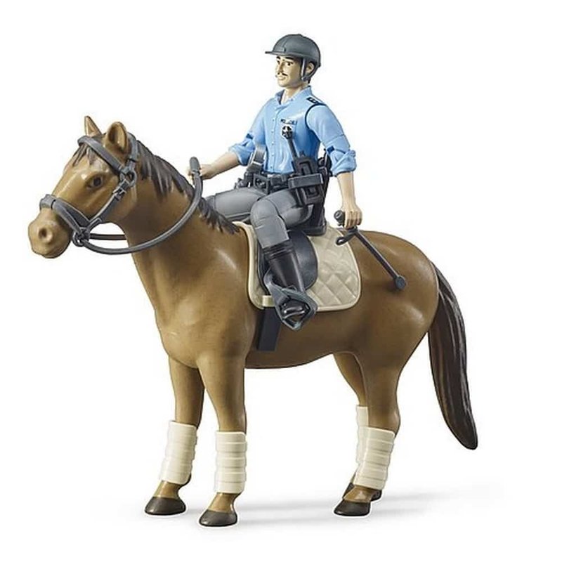 Bruder x bworld Police with horse