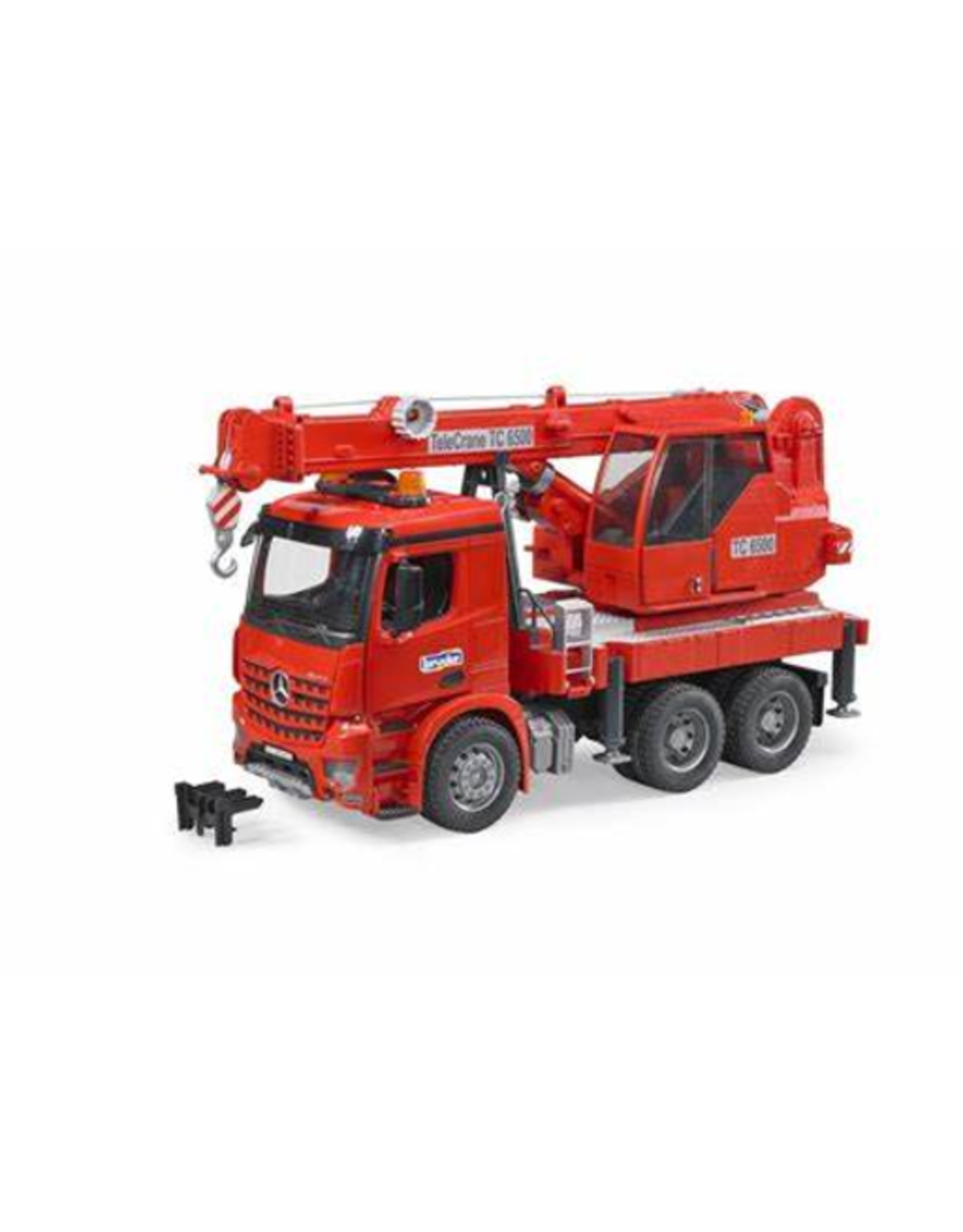 Sound Module Bruder Mercedes Benz Arocs Red Crane Truck with Light 