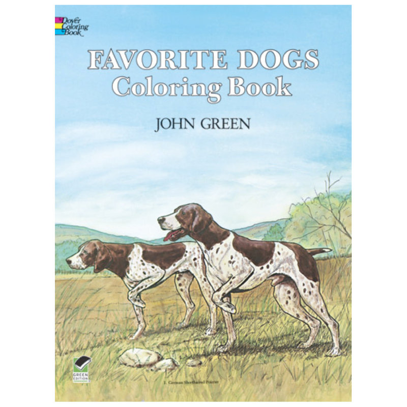 Dover Favorite Dogs Coloring Book