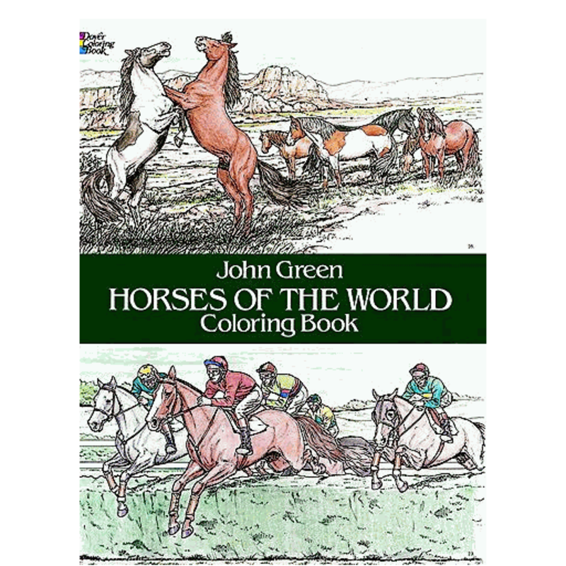 Dover Horses of the World Coloring Book