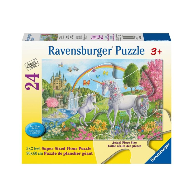 Ravensburger Prancing Unicorns 24 pc Floor Puzzle