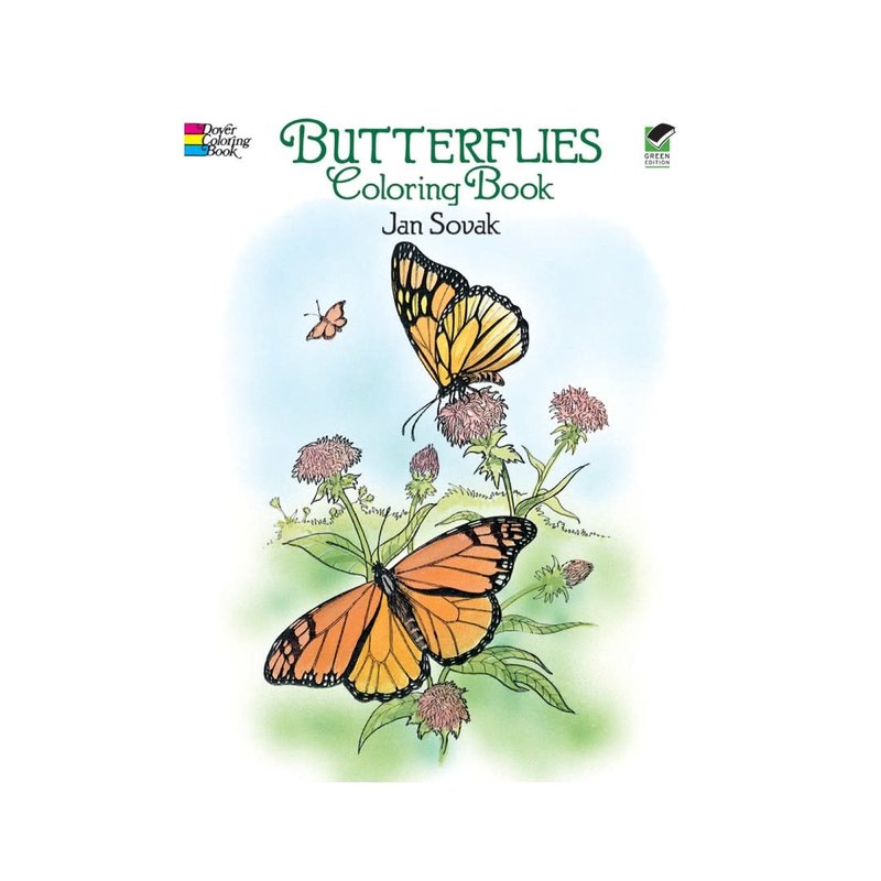 Dover Butterflies Coloring Book