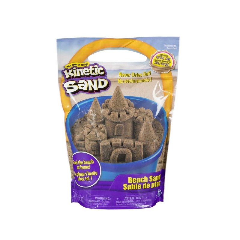Kinetic Sand Kinetic Sand, 3lbs Beach Sand