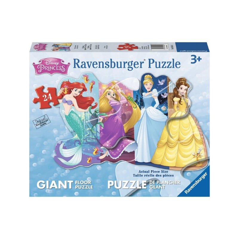 Ravensburger Pretty Princesses 24 pc Shaped Floor Puzzle