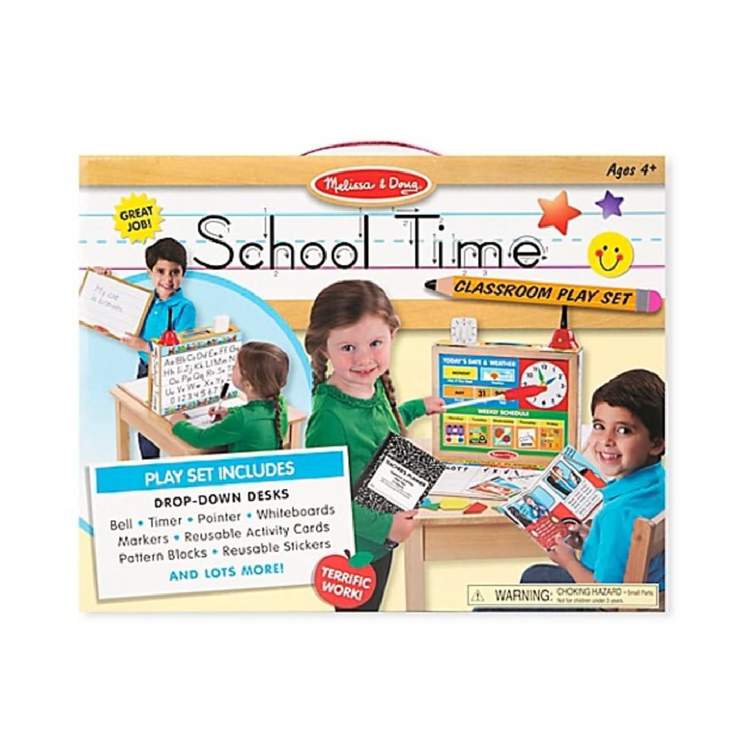 Melissa & Doug School Time! Classroom Play Set