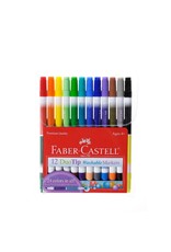 Faber-Castell 12 ct DuoTip Washable Markers