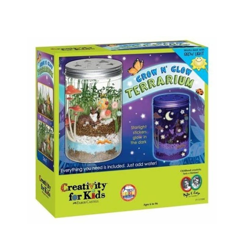 Creativity for Kids Grow N' Glow Terrarium