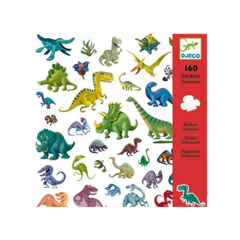 DJECO Dinosaurs  (stickers)