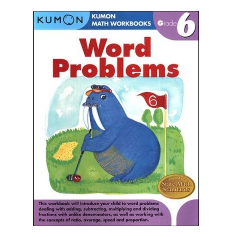 Kumon GRADE 6 WORD PROBLEMS