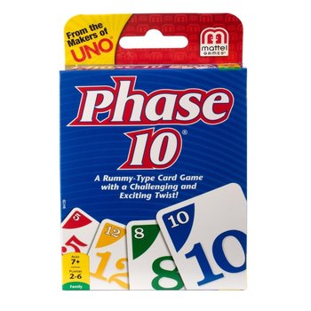 Mattel PHASE 10 Card Game