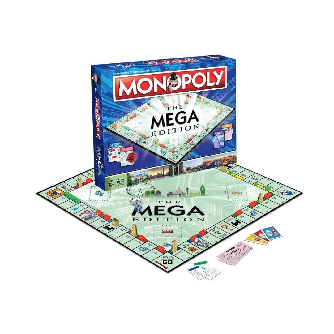 dauw mond Dynamiek Monopoly The Mega Edition - PLAYNOW!