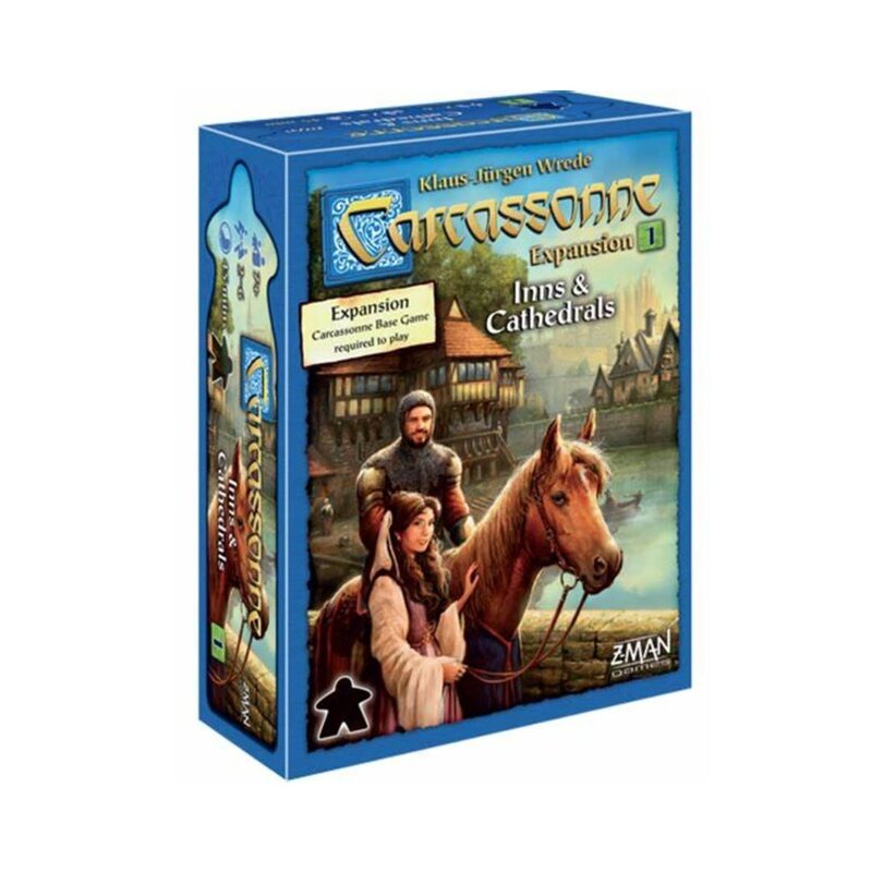 Asmodee Carcassonne Exp 1: Inns & Cathedrals
