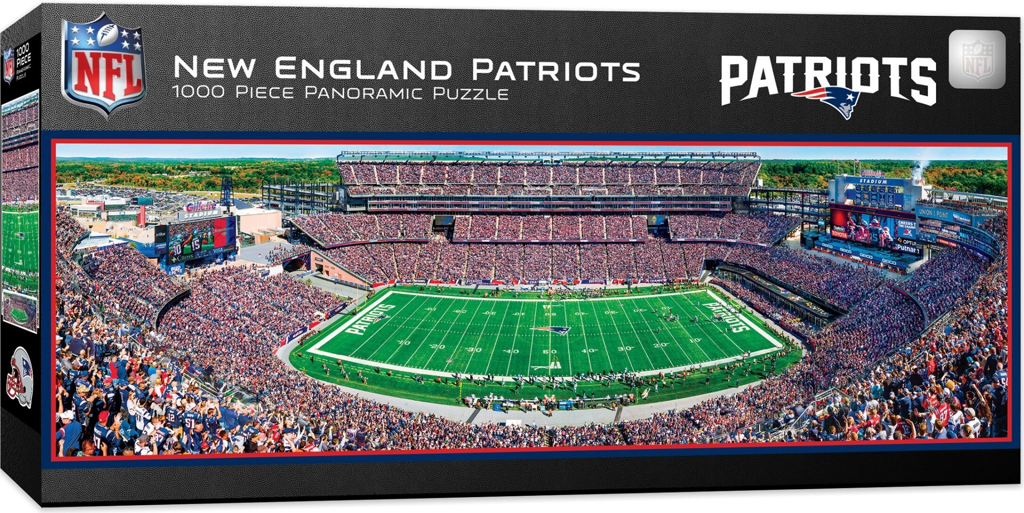 MasterPieces New England Patriots 1000pc Panoramic Puzzle
