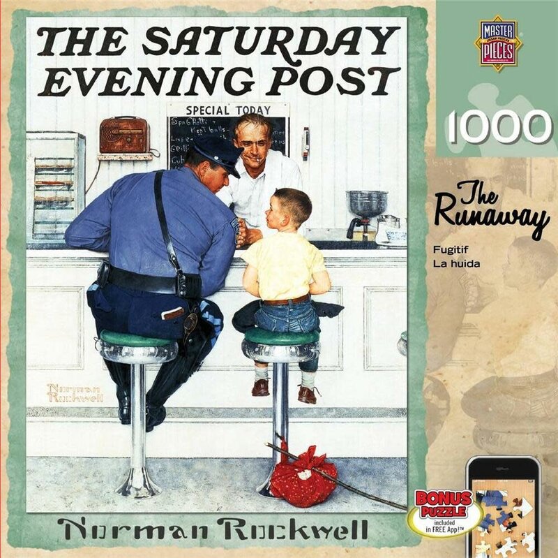 MasterPieces Saturday Evening Post - The Runaway 1000pc Puzzle