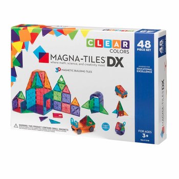Magna-Tiles Magna-Tiles Clear Deluxe 48pc