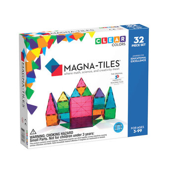 Magna-Tiles Magna Tiles Clear 32 pc