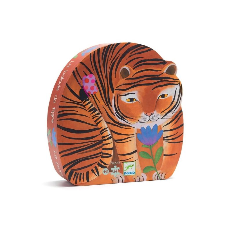 DJECO The Tiger's Walk - 24pcs