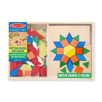 Melissa & Doug x Pattern Blocks and Boards