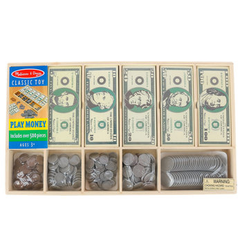 Melissa & Doug Play Money Set