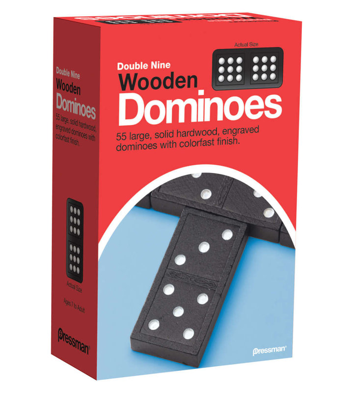 Goliath Dominoes: Double Nine Wooden Dominoes
