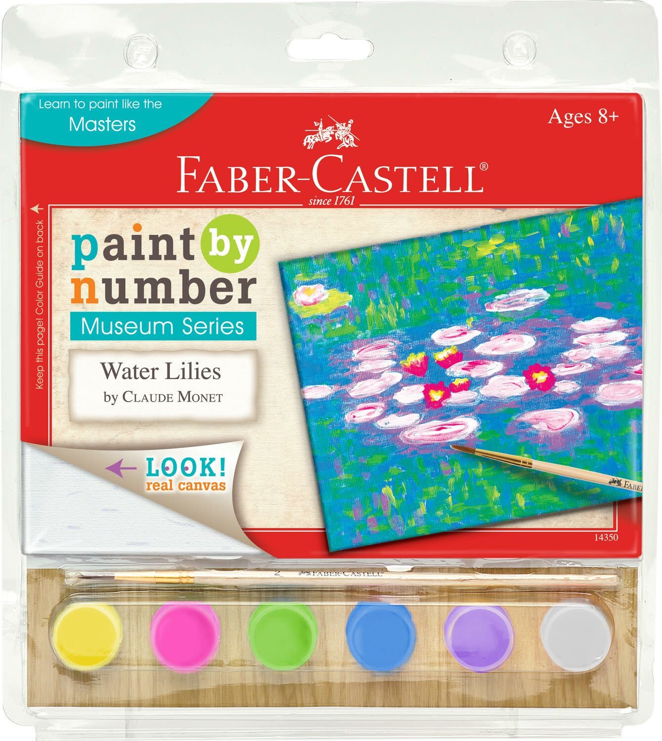 Faber-Castell Paint By Number Museum Series-Water Lilies