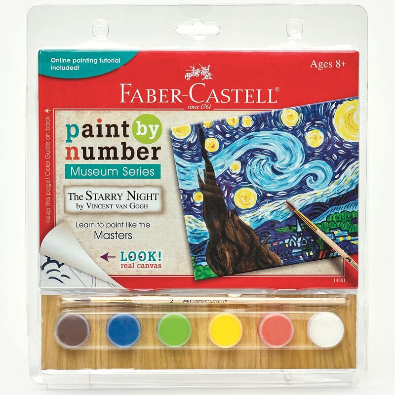 Faber-Castell Paint By Number Museum Series-The Starry Night