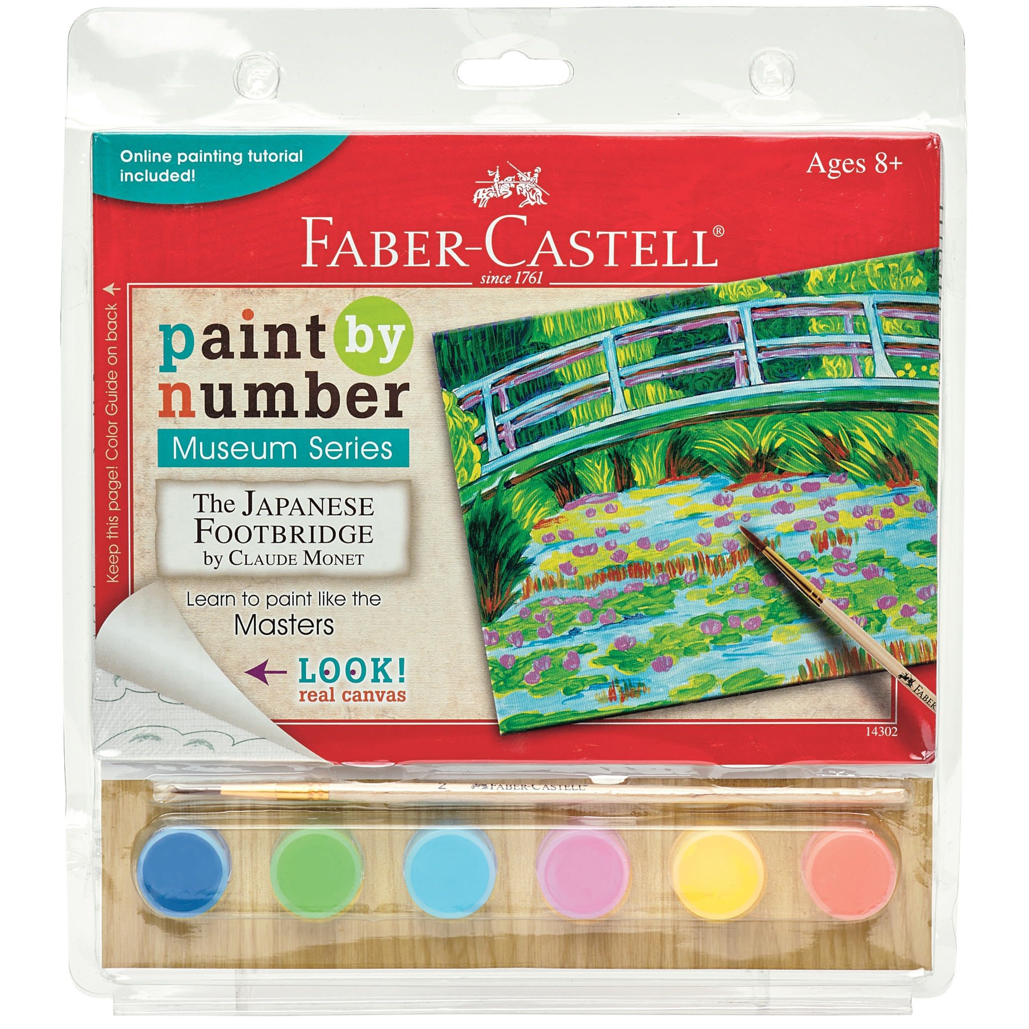 Faber-Castell Paint By Number Museum Series-The Japanese Footbridge