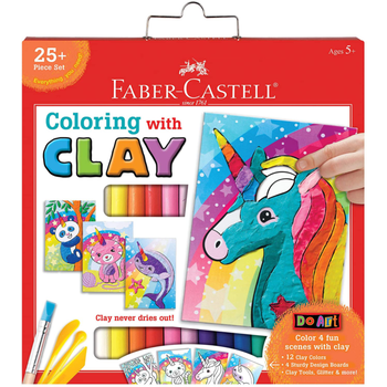Faber-Castell Do Art Coloring with Clay Unicorn & Friends