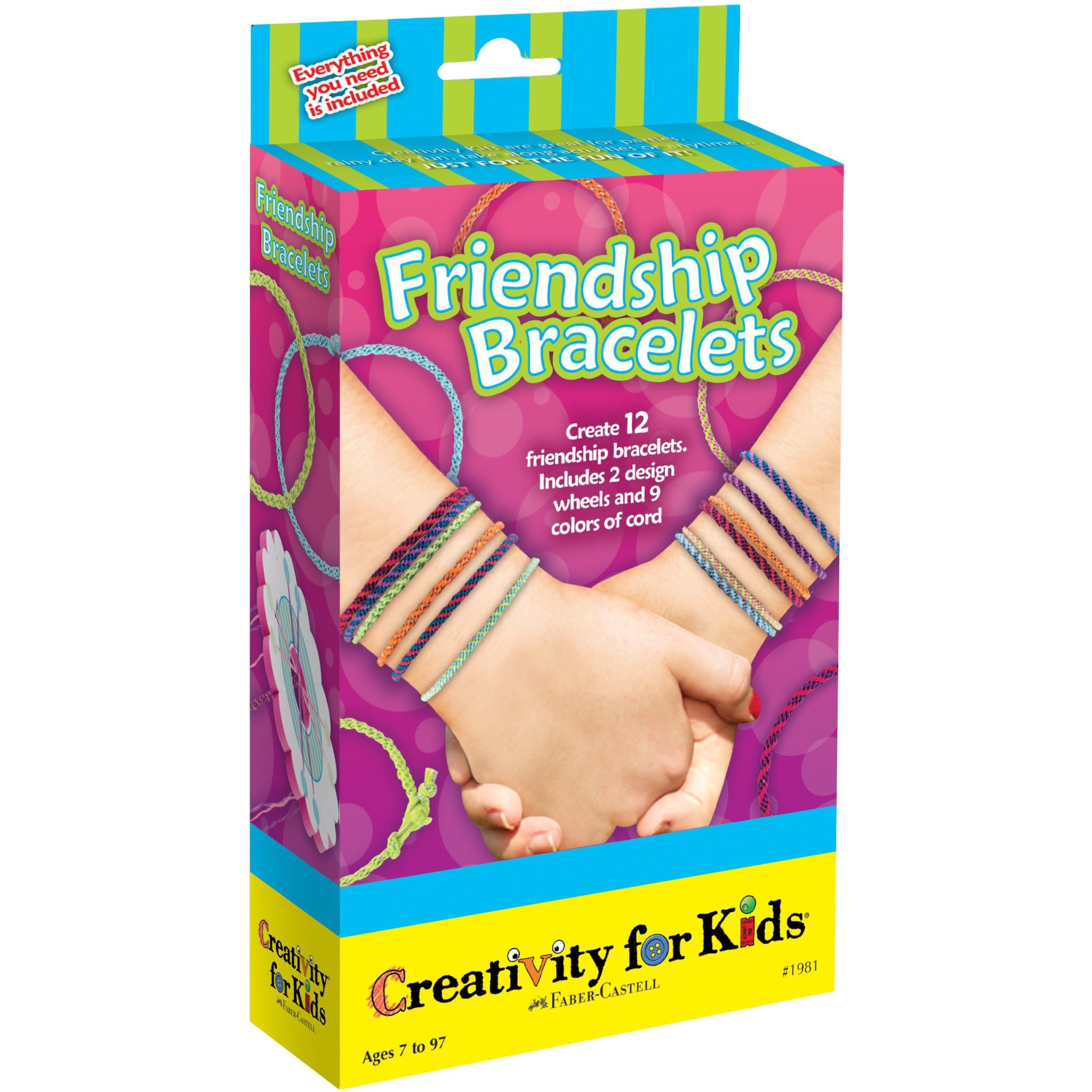 Design Your Own Bracelets, Art & Craft Kit for Kids Ages 7+