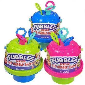 Little Kids Fubbles No-Spill Big Bubble Bucket w/ Bubble So