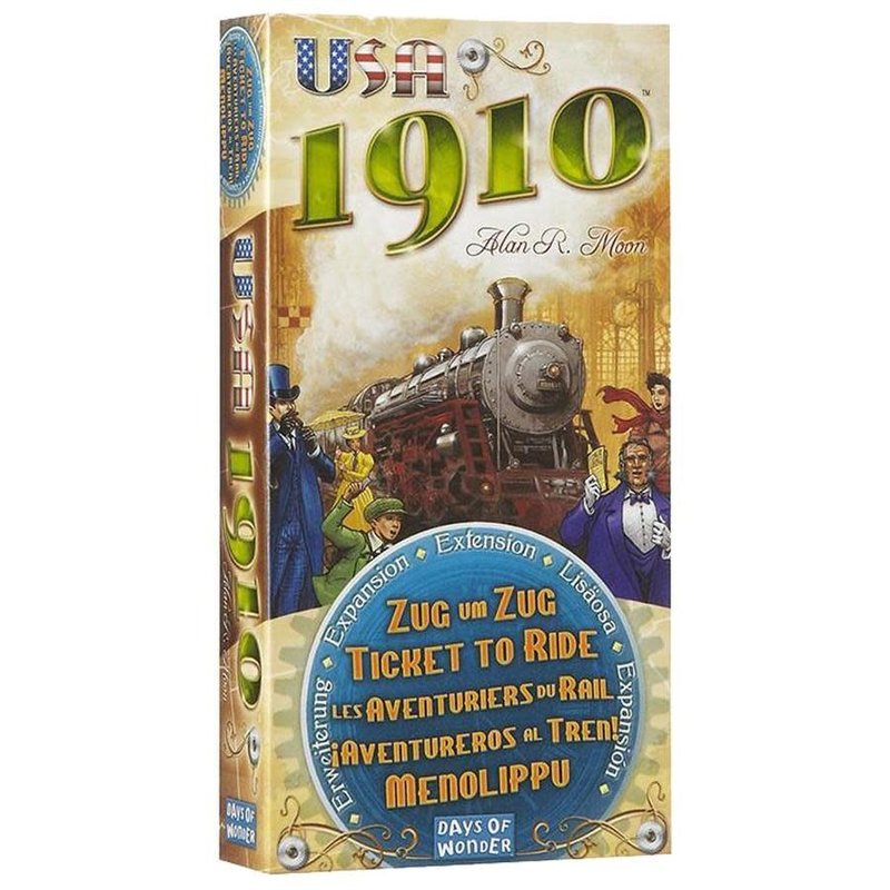 Asmodee Ticket to Ride: USA 1910 Expansion