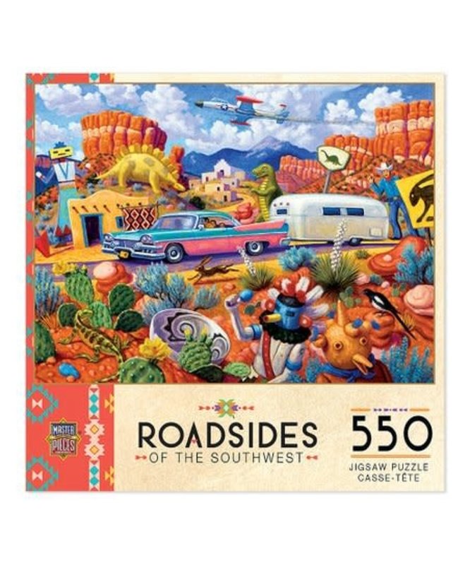 MasterPieces Roadsides of the Southwest - Off the Beaten Path 550pc Puzzle
