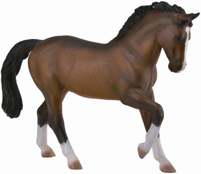 CollectA Warmblooded bay stallion