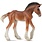 CollectA Bay Clydesdale Foal