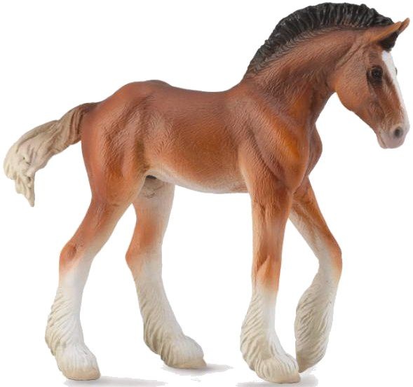 CollectA Bay Clydesdale Foal