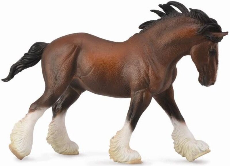 CollectA Bay Clydesdale Stallion