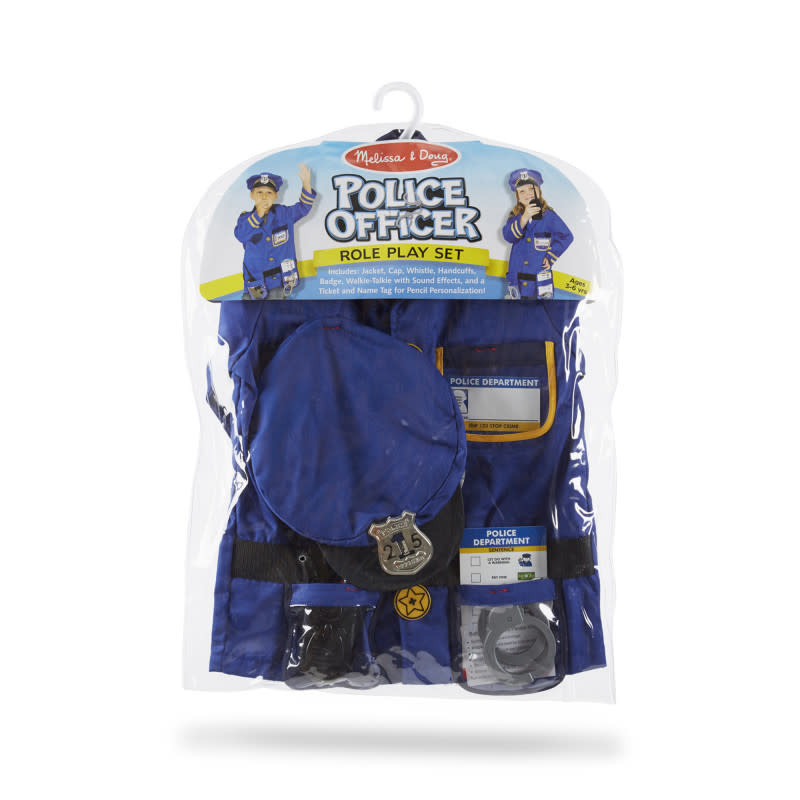 Melissa & Doug Police Officer Costume Play Set