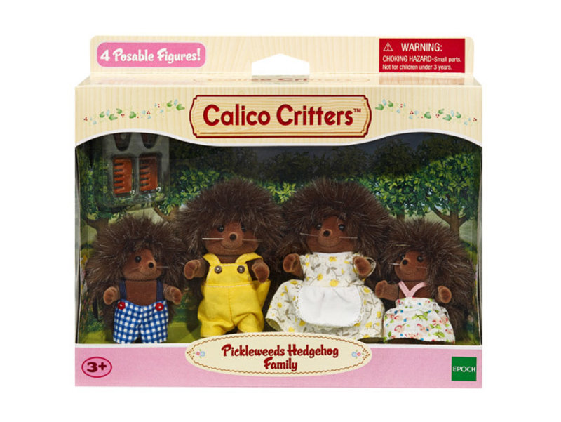 Calico Critters Hedgehog Family