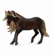 CollectA Black Forest Horse Stallion