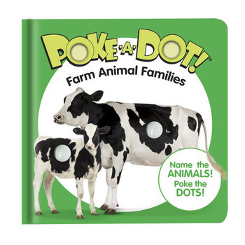 Melissa & Doug Poke-A-Dot Farm Animal Families