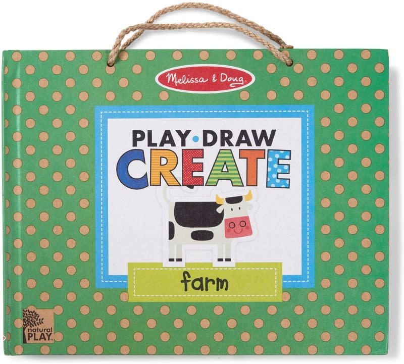 Melissa & Doug Play, Draw, Create - Farm Fun