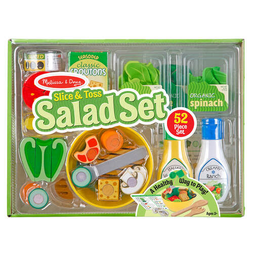 Melissa & Doug Slice & Toss Salad Set