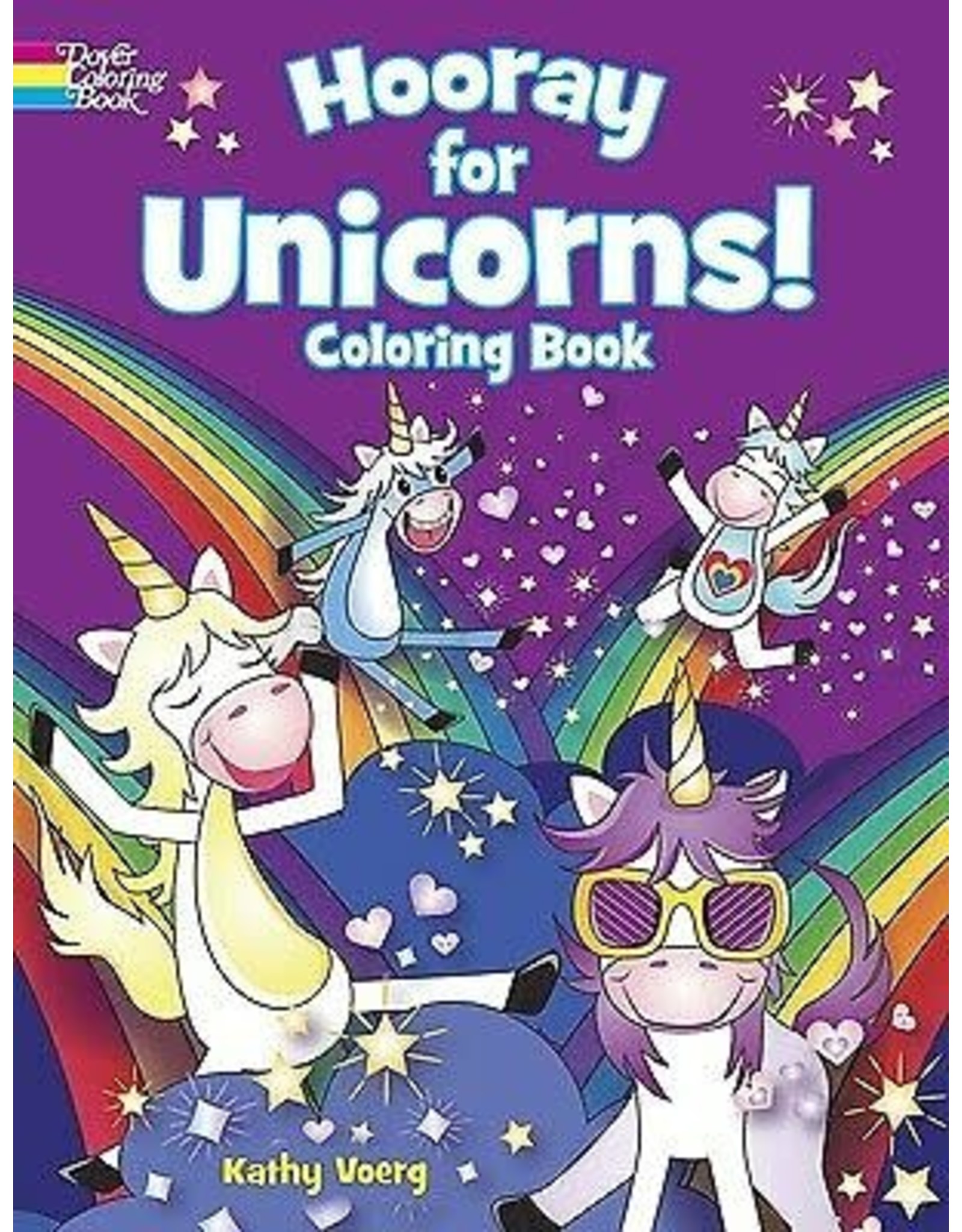 Dover Hooray! for Unicorns Coloring Book