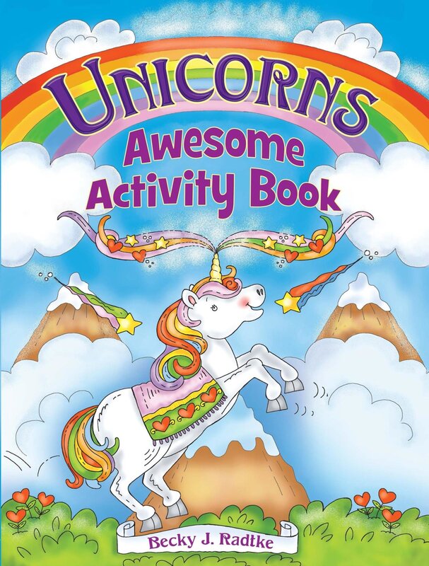 Dover Unicorns Are Awesome Activity Book
