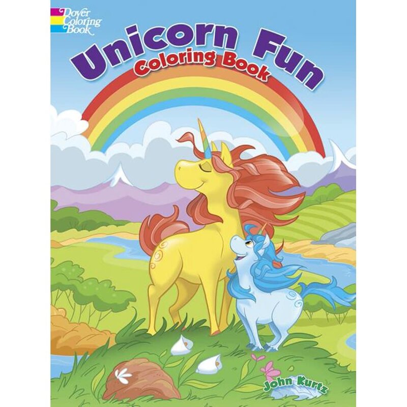 Dover Unicorn Fun Coloring Book