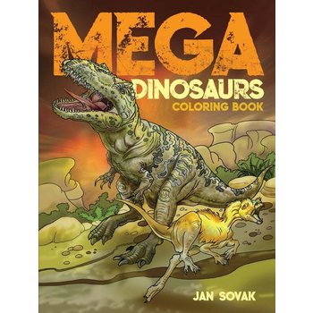 Dover Mega Dinosaurs Coloring Book