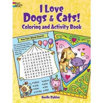 Dover I Love Dogs & Cats! Activity Book