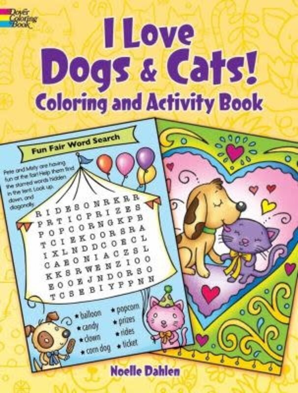 Dover I Love Dogs & Cats! Activity Book