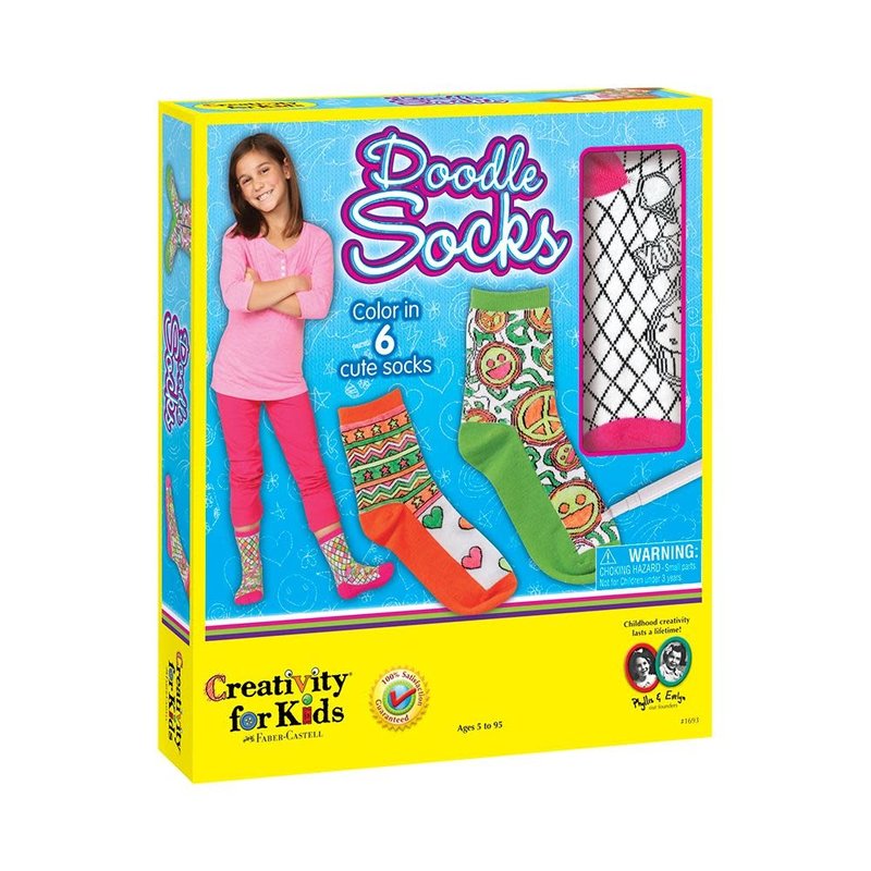 Creativity for Kids x Doodle Socks